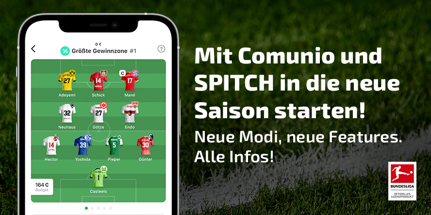 Beweise deine Fußball-Manager-Skills bei Comunio & SPITCH!